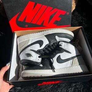 Jordan 1s Black, Grey and White